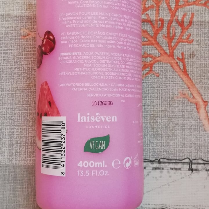 photo of Laiseven Candy Fruit Hand Soap shared by @lauraiba on  24 Jul 2021 - review