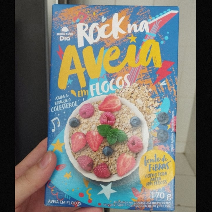 photo of Dia% Rock na veia - Aveia em flocos shared by @alanagaziopapandrea on  27 Jul 2022 - review