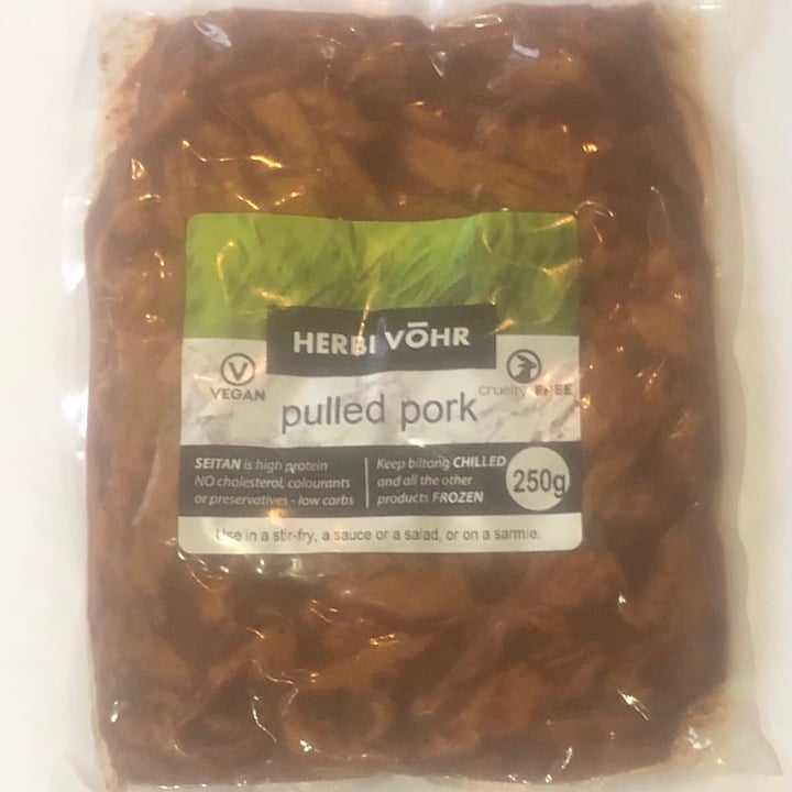 review photo of HERBI VŌHR Pulled Pork shared by @1sabe11a on 15 Aug 2021 - review