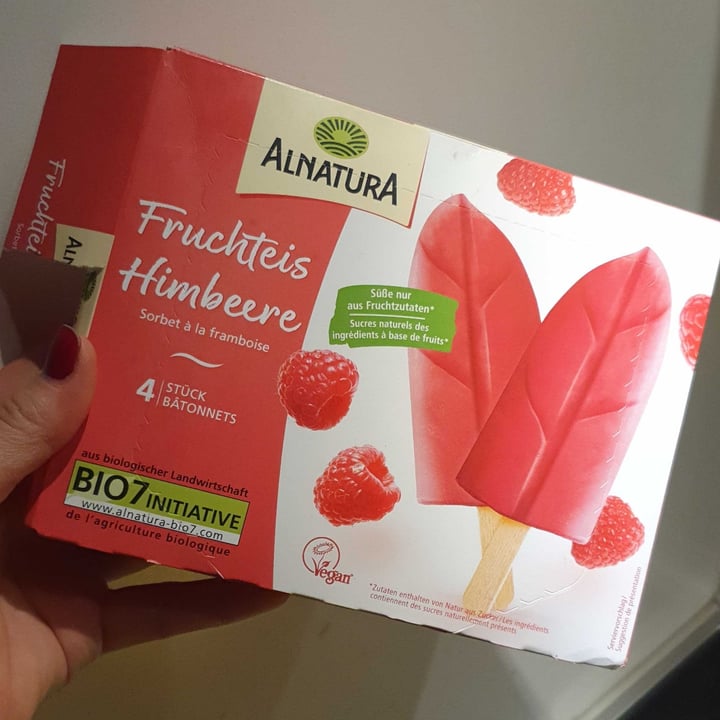 photo of Alnatura Fruchteis Himbeere shared by @jany666 on  30 Jun 2022 - review