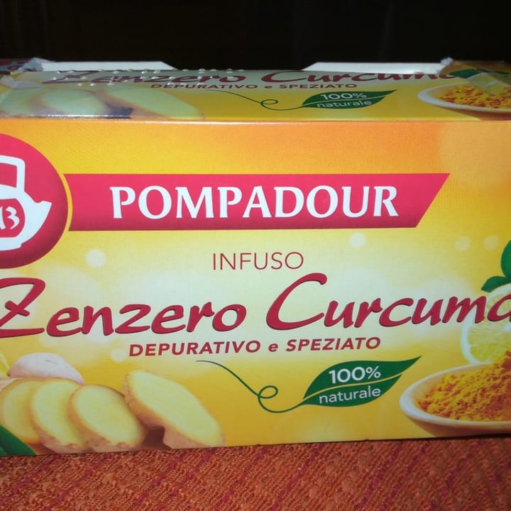 photo of Pompadour Infuso zenzero e curcuma shared by @floriana97 on  20 Mar 2022 - review