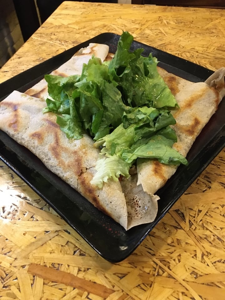 review photo of French Creperie Kathmandu Vegan Complète shared by @vegelsa on 21 Feb 2020 - review