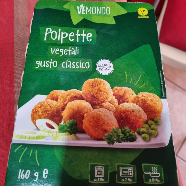 photo of Vemondo  Polpette Vegetali Gusto Classico shared by @francy82 on  25 Aug 2022 - review