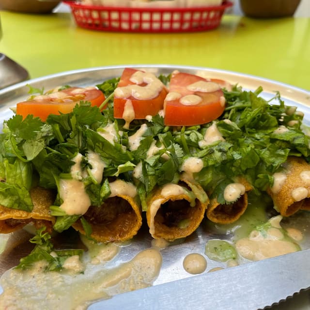 Photo of the dish “Flautas”