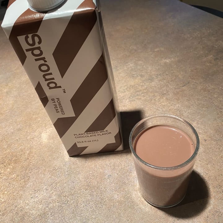 photo of Sproud Plant-Based Chocolate Milk shared by @curvycarbivore on  07 Jun 2022 - review