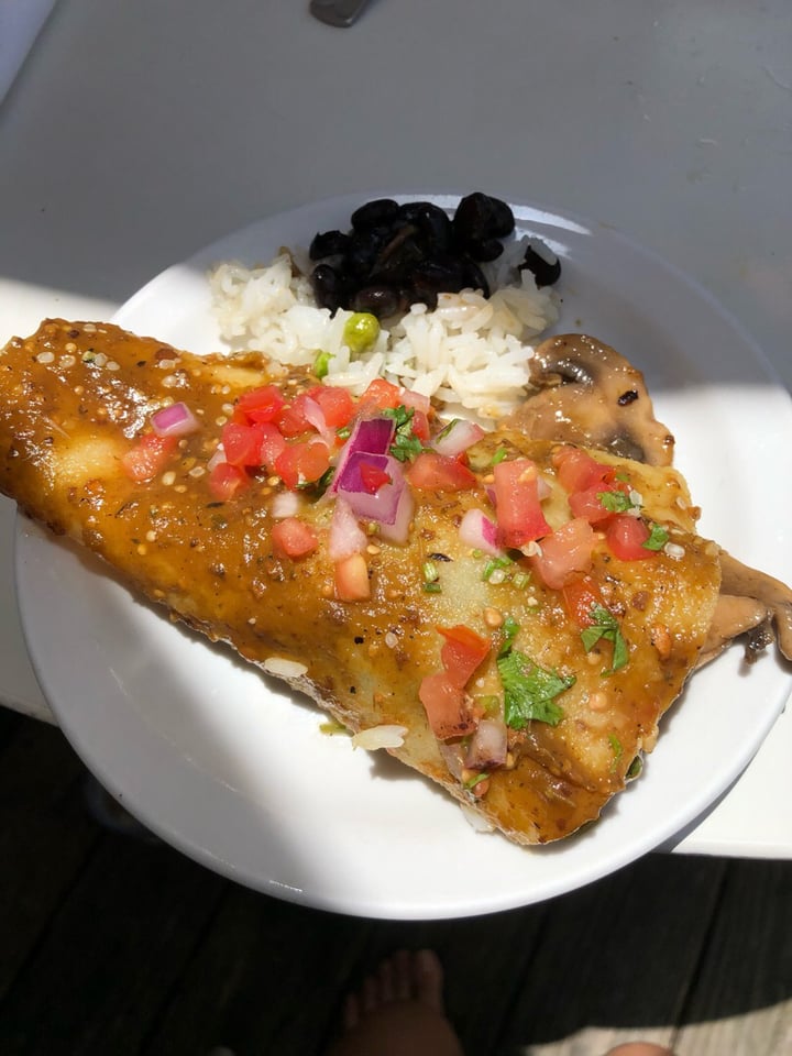 review photo of El Alma Veggie Verde Enchiladas shared by @nikki on 09 Jul 2019 - review