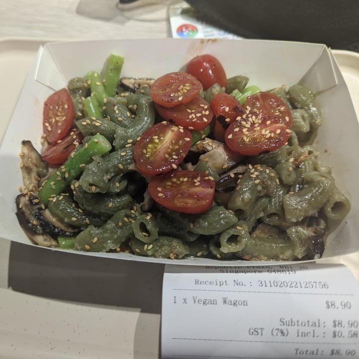photo of Tangled (Fresh Pasta To Go) Vegan Wagon shared by @nadoose on  31 Oct 2022 - review