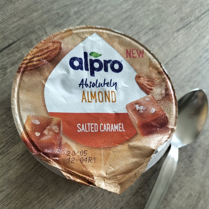 photo of Alpro Absolutely almond salted caramel shared by @sara92 on  04 May 2022 - review