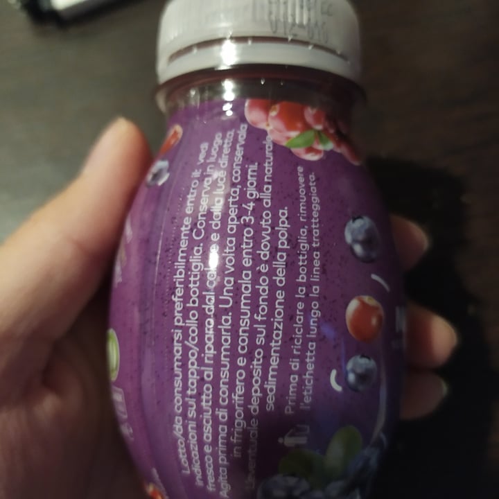 review photo of Natura buona Le spremute - Mirtillo shared by @filo on 28 Dec 2021 - review