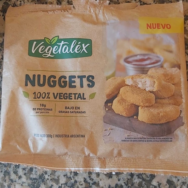 photo of Vegetalex Nuggets 100% vegetal shared by @hhcamino on  10 Jun 2022 - review