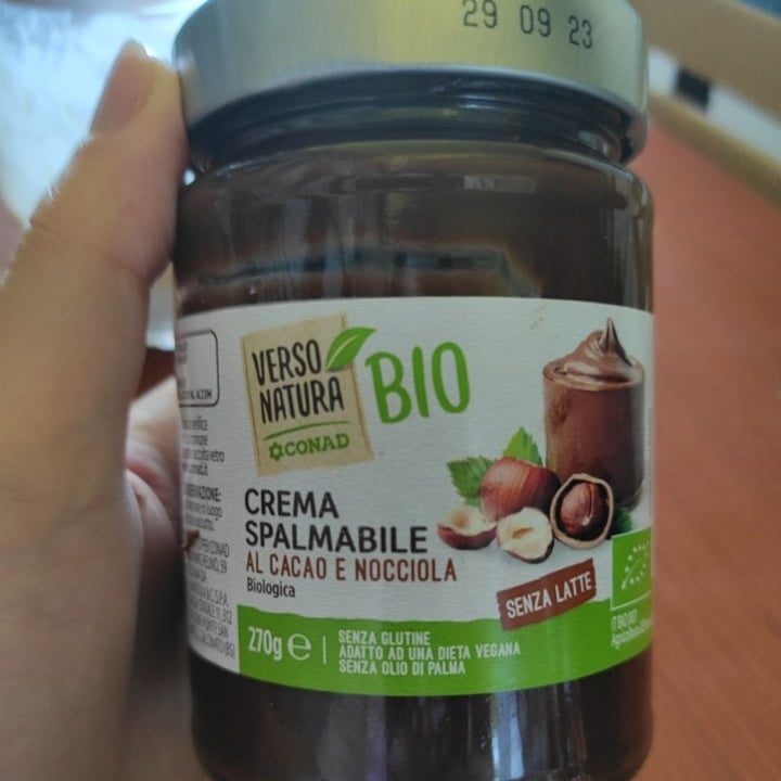 review photo of Conad Bio Crema spalmabile cacao e nocciola shared by @lumacow on 19 May 2022 - review