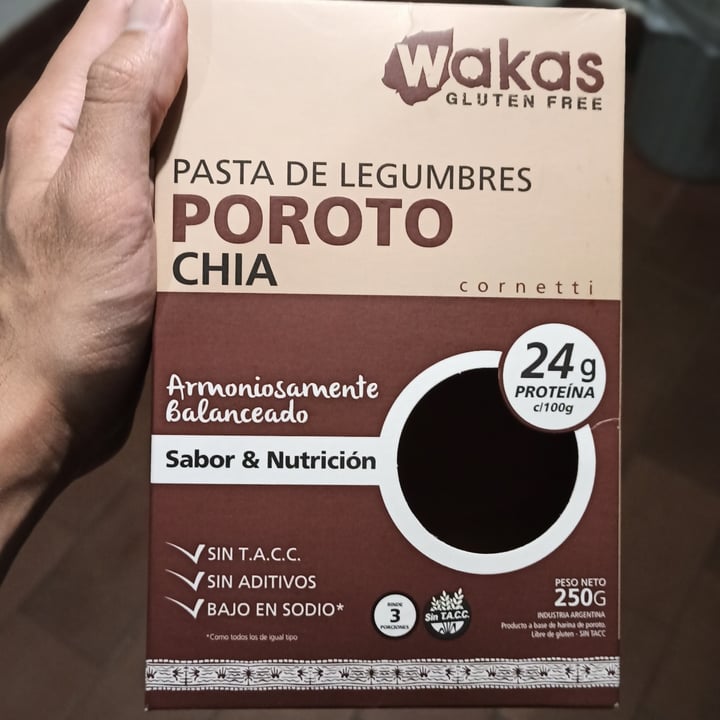 review photo of Wakas Pasta de Legumbres Poroto y Chia shared by @batimaez on 06 Nov 2020 - review