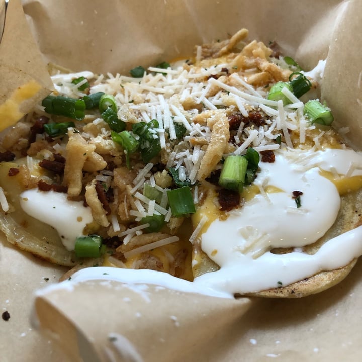 photo of Vegout Bethlehem loaded pierogies shared by @reywatson on  21 Oct 2021 - review