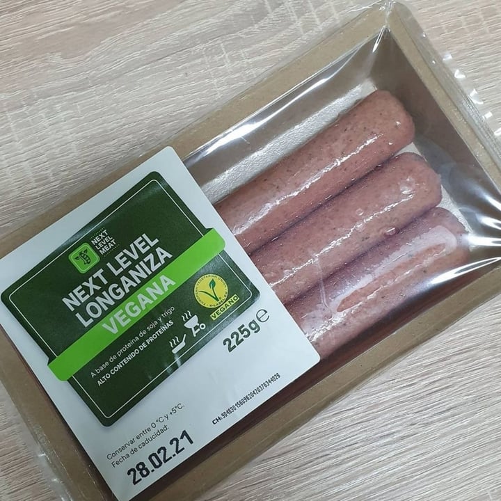 review photo of Next Level Meat Next Level Longaniza shared by @veganiandospain on 03 Aug 2021 - review