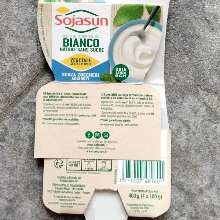 photo of Sojasun Bifidus yogurt shared by @noee5 on  01 Sep 2022 - review