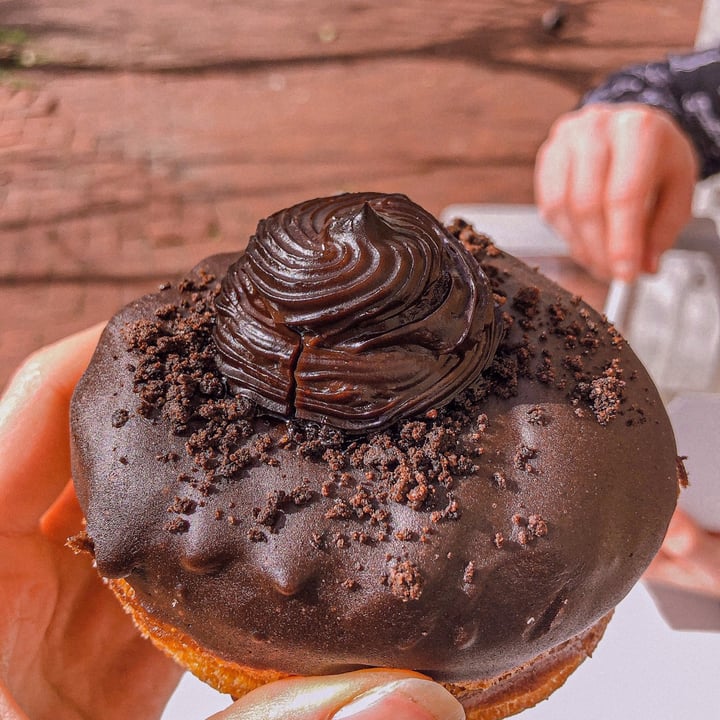 photo of Grumpy & Runt | Little Deli & Donuts Double Chocolate Donut shared by @grapetown on  29 Jul 2020 - review