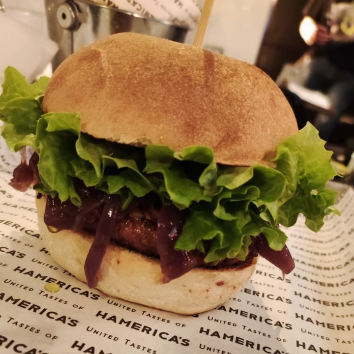 photo of Hamerica's Bacon burger shared by @irene80 on  27 Feb 2022 - review