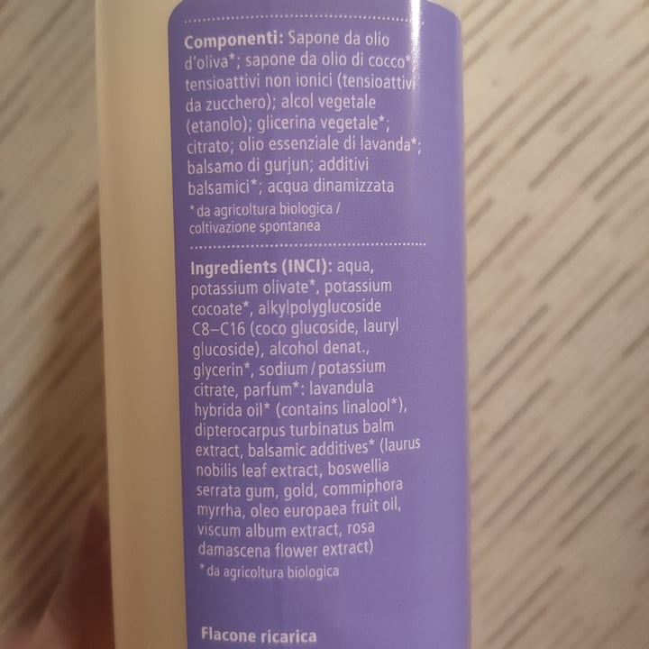 photo of Sonett Sapone per le mani lavanda shared by @giuliasullalbero on  12 Feb 2022 - review