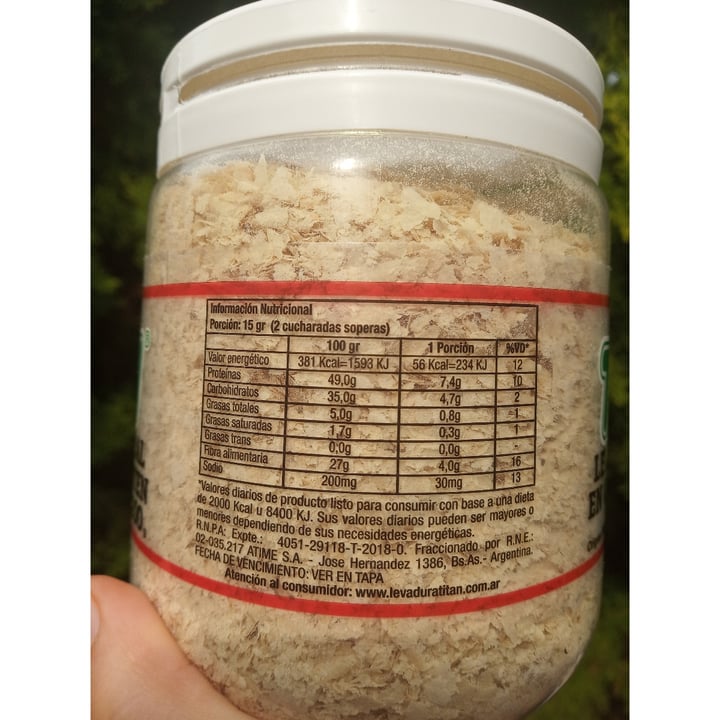 review photo of Titan Levadura Natural en Copos shared by @hua on 20 May 2020 - review