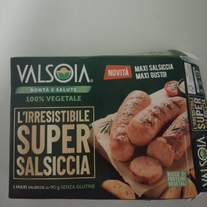 photo of Valsoia L’irresistibile Super Salsiccia (Sausage) shared by @carmen85 on  16 Nov 2022 - review