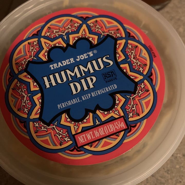 photo of Trader Joe's Hummus Dip shared by @sedrew1 on  07 Jan 2021 - review