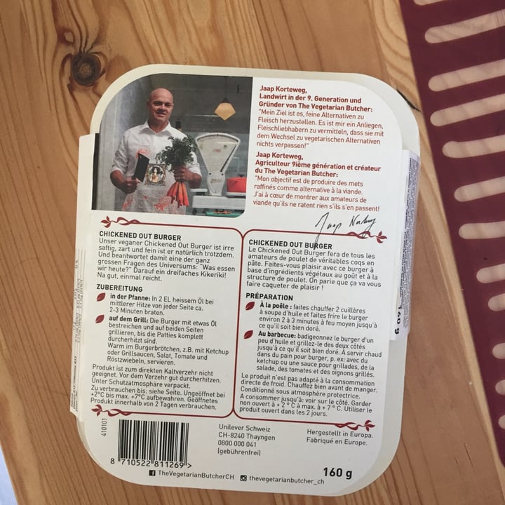 review photo of The Vegetarian Butcher Chickened Out Burger shared by @sophielocha on 08 May 2021 - review