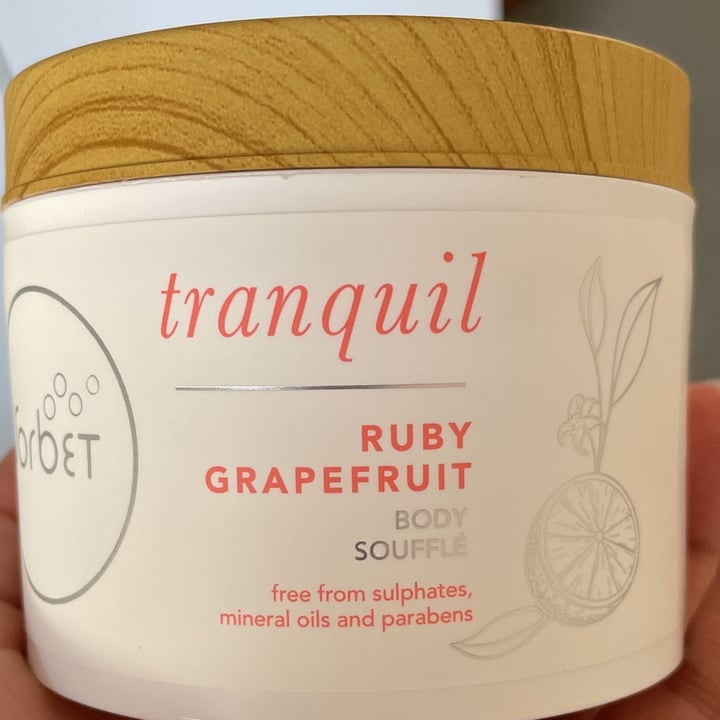 photo of Sorbet Tranquil ruby grapefruit body souffle shared by @amberjo on  14 Nov 2021 - review