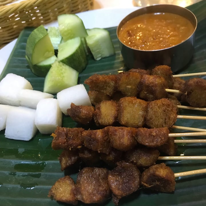 photo of Gokul Vegetarian Restaurant Satay Set shared by @veganwarrior666 on  09 Sep 2021 - review