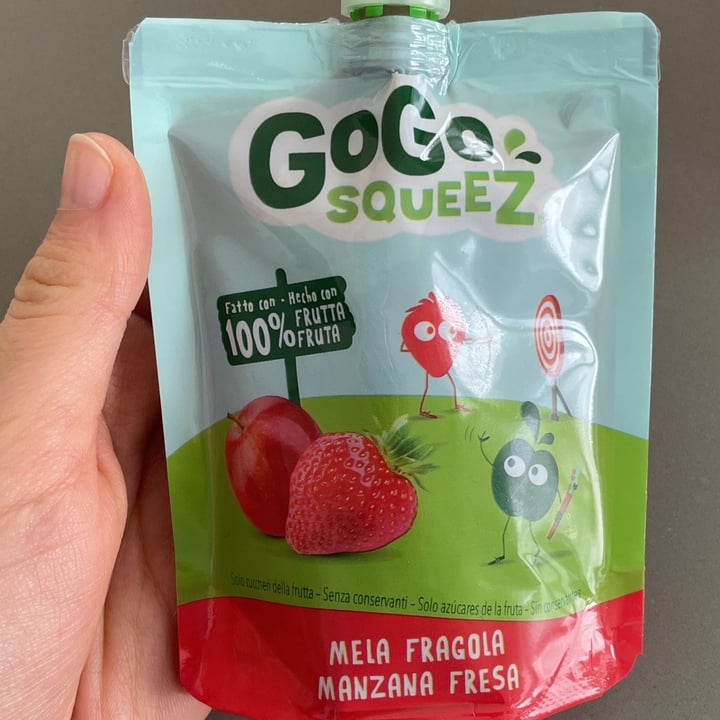 review photo of GoGo squeeZ Apple Strawberry shared by @mariabertagnoli on 15 Mar 2022 - review