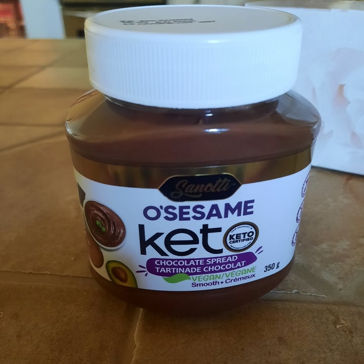 photo of Sanotti O’Sesame Vegan Chocolate Spread shared by @stephyh on  31 Jul 2022 - review