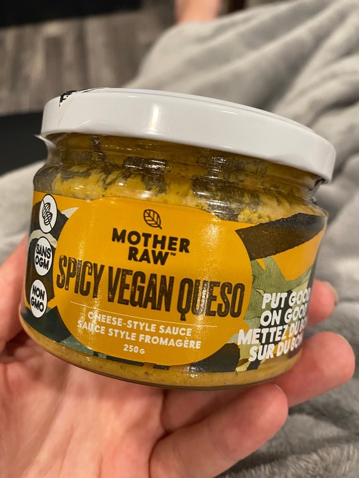 photo of Mother Raw Spicy Vegan Queso shared by @kels222 on  30 Jan 2020 - review