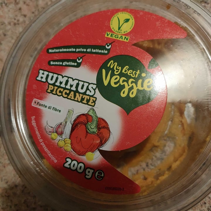 photo of My Best Veggie Hummus Piccante shared by @leilare on  09 Jun 2022 - review