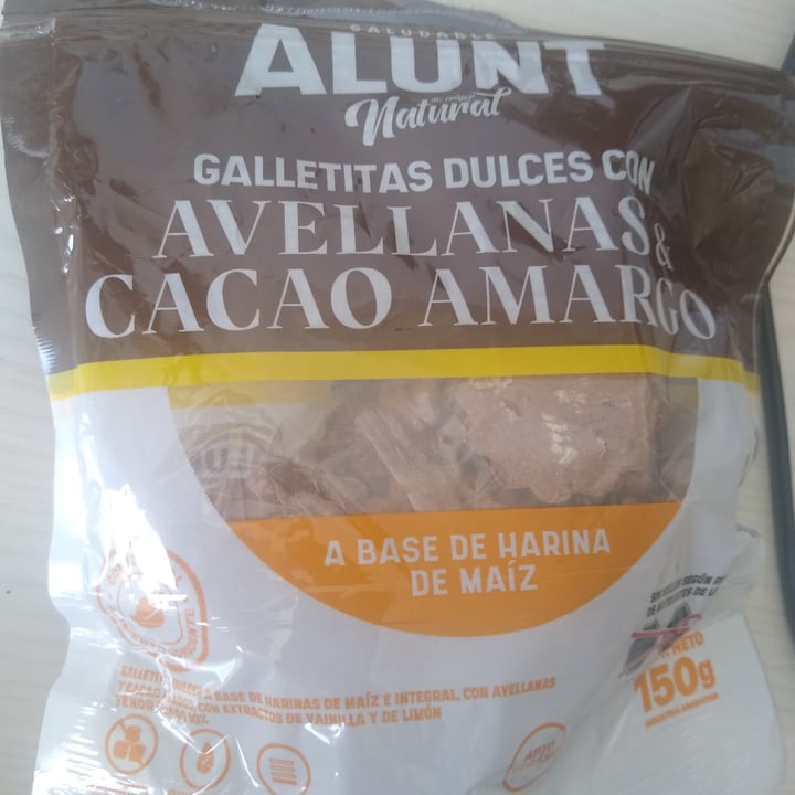 photo of Alunt Saludable Galletitas Dulces con Avellanas y Cacao Amargo shared by @maracarolina on  26 Oct 2021 - review
