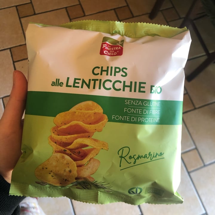 photo of La Finestra Sul Cielo Chips alle Lenticchie BIO shared by @beatric3 on  25 Mar 2022 - review