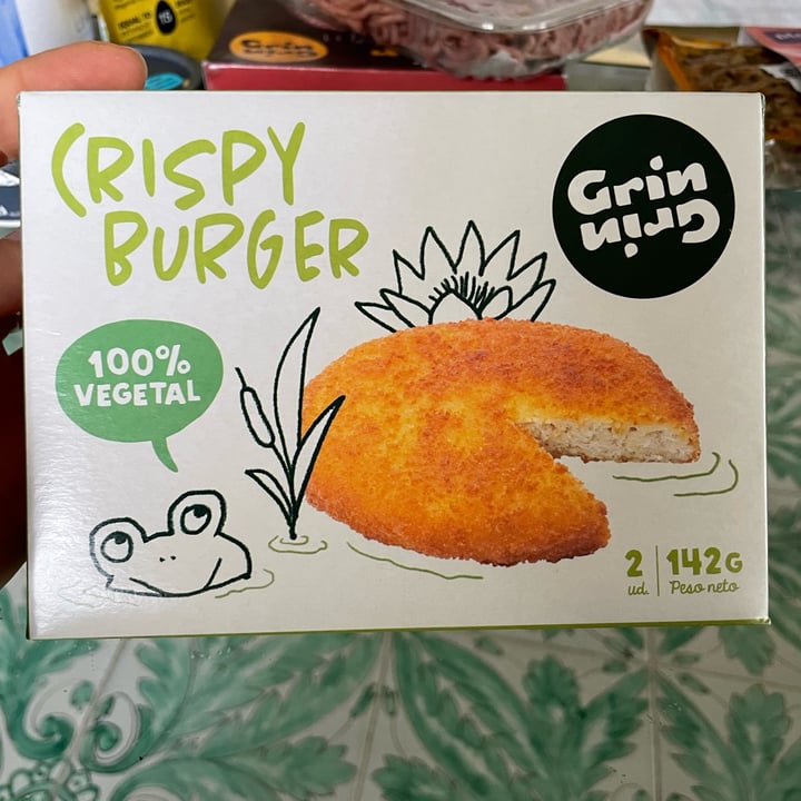 photo of Grin Grin Foods Crispy burguer shared by @bettyfranchi on  16 Mar 2022 - review