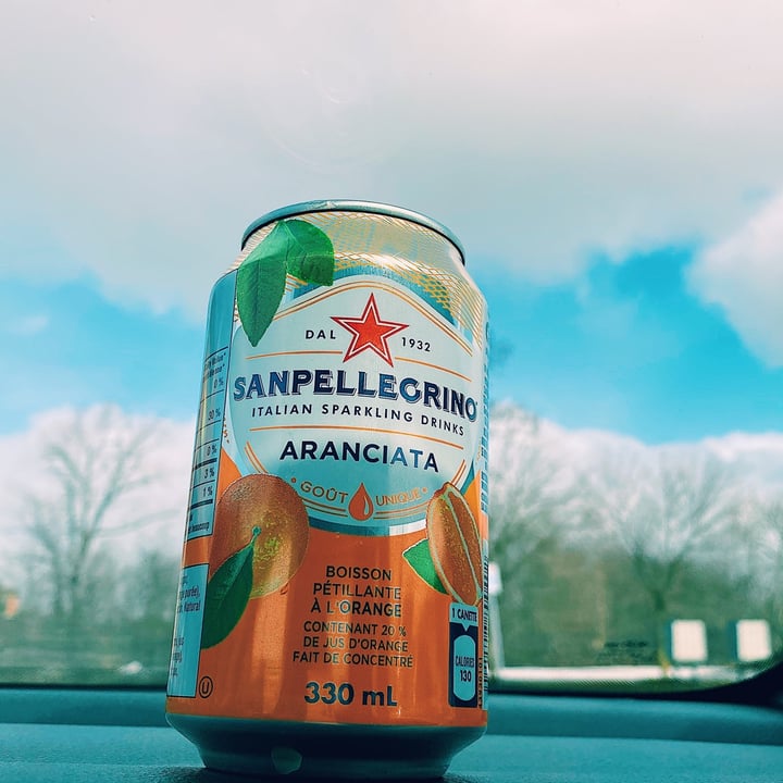 photo of Sanpellegrino Aranciata shared by @elysesimpson on  01 Mar 2021 - review