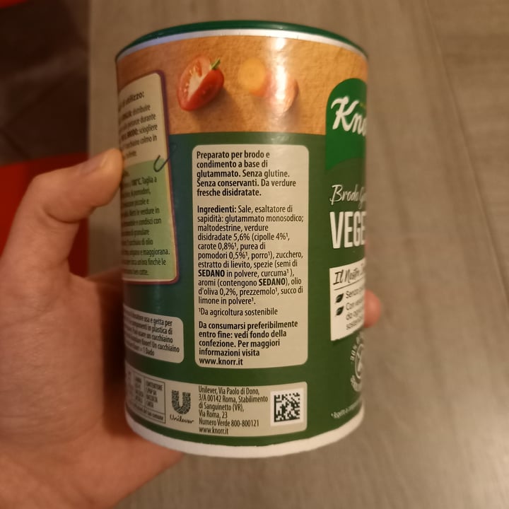 photo of Knorr Brodo granulare vegetale shared by @kzlyza on  18 Mar 2022 - review