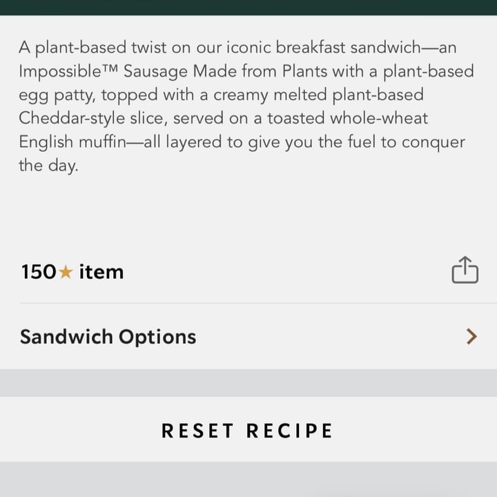 photo of Starbucks Plant based sandwich shared by @loryonika on  11 Jan 2021 - review