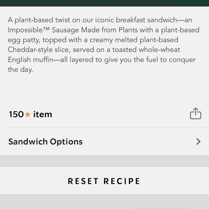 review photo of Starbucks Plant based sandwich shared by @loryonika on 11 Jan 2021 - review