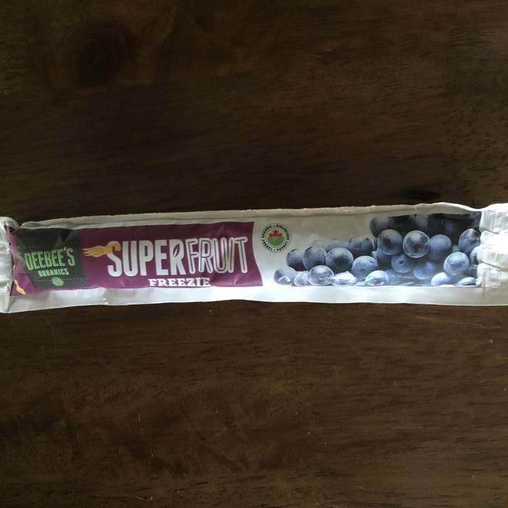 Deebee’s organics Superfruit Blueberry Freezie Review | abillion