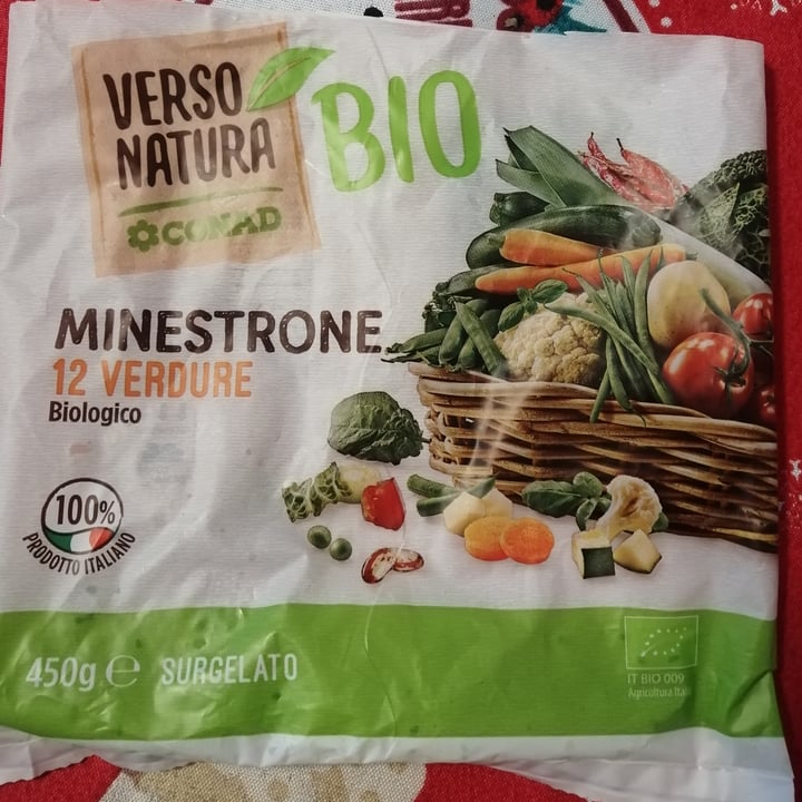 review photo of Verso Natura Conad Veg Verso Natura Bio Minestrone 12 Verdure shared by @morwanneg on 08 Dec 2021 - review