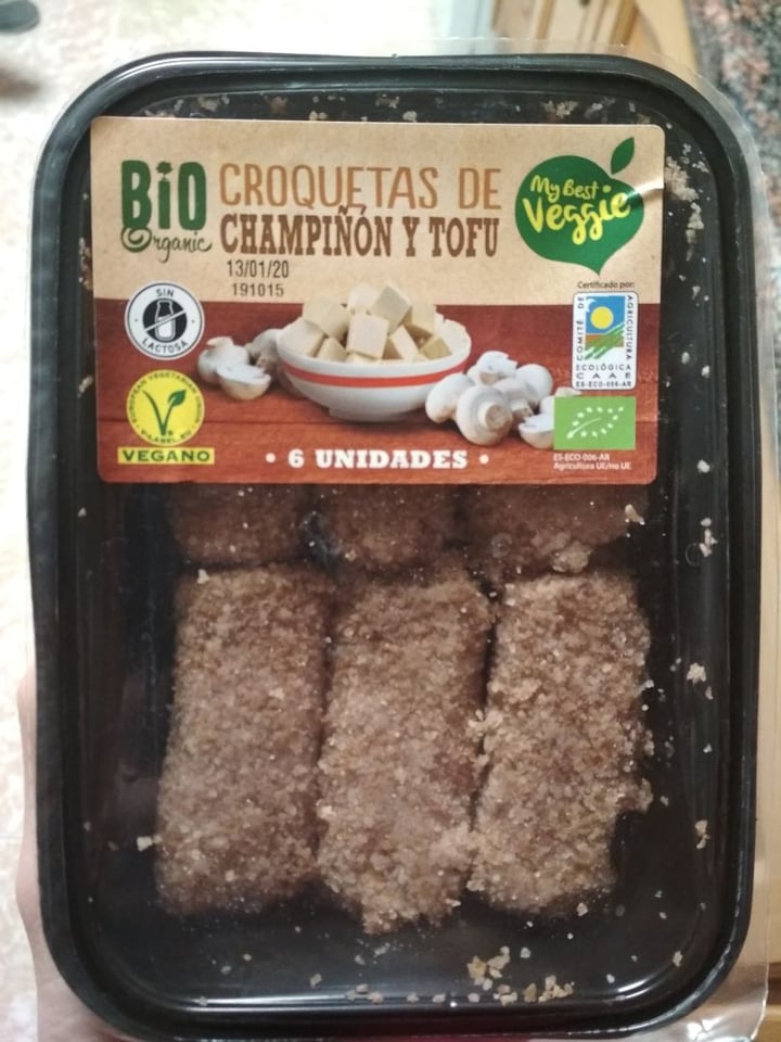 photo of My Best Veggie Croquetas de Champiñon y Tofu shared by @donvalencia on  03 Dec 2019 - review
