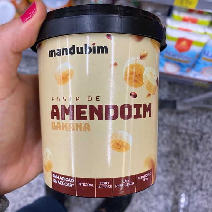 photo of Mandubim Pasta de Amendoim com Banana shared by @danimoretto on  12 May 2022 - review
