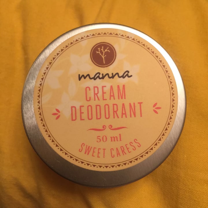 photo of Manna Natural Cosmetics Deodorant shared by @frida on  11 Oct 2020 - review