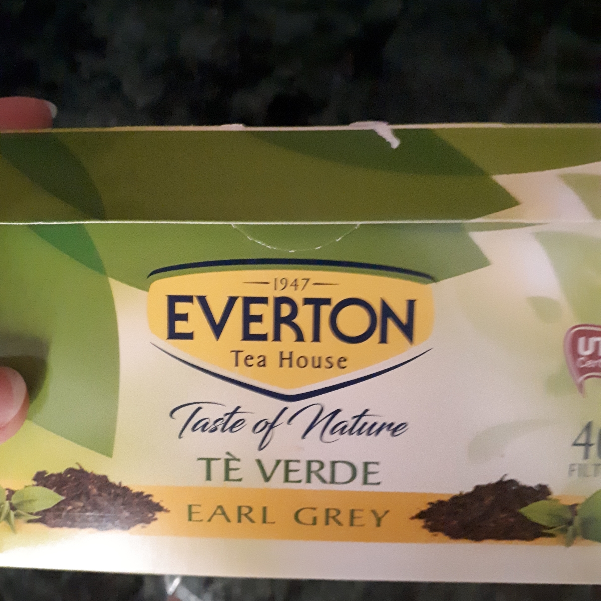 TE'VERDE EARL GREY DETEINATO Everton gr 56