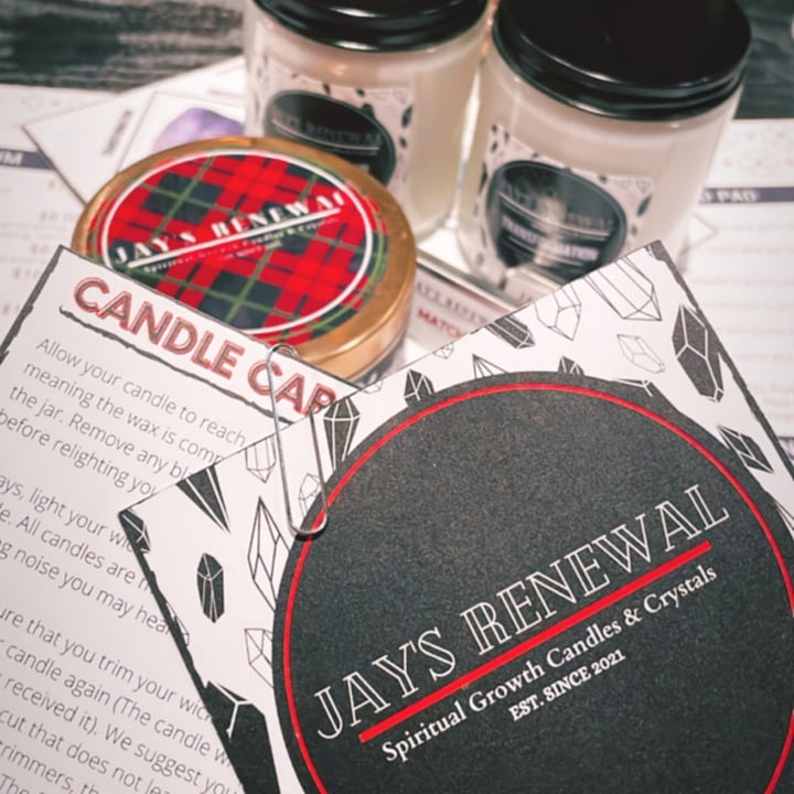 review photo of Jay’s renewal Soy candle shared by @even on 05 Mar 2022 - review