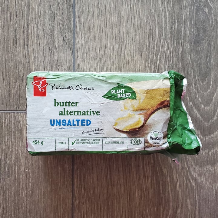 review photo of President's Choice Butter Alternative Unsalted shared by @eveirl on 01 Dec 2021 - review