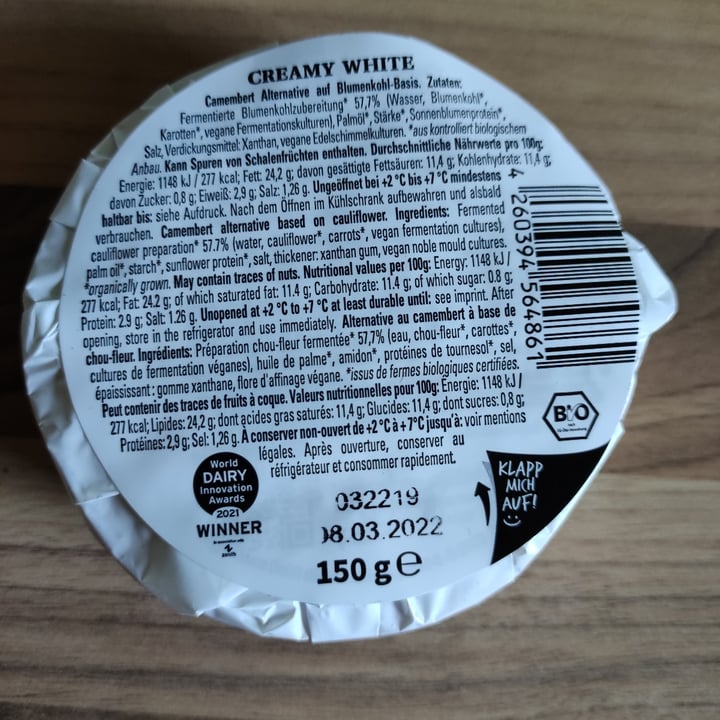 review photo of Dr. Mannah's Dr. Mannah’s Creamy white shared by @veganzelle on 18 Feb 2022 - review