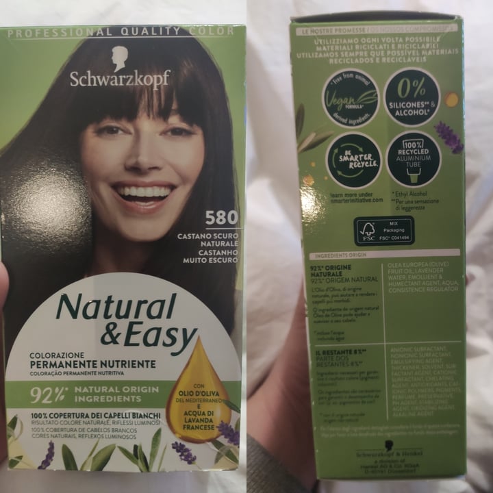 photo of Schwarzkopf Natural & Easy shared by @eleonora22 on  26 Jan 2022 - review