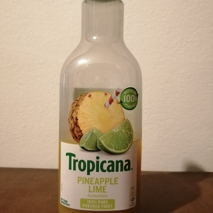 photo of Tropicana Pineapple lime shared by @elenacg on  25 Jun 2022 - review